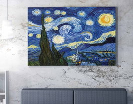 Wallity WY103 Cuadro Decorativo sobre Lienzo de Vincent van Gogh (50 x 70 cm)